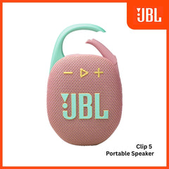 JBL - Clip 5 Portable Speaker (7W) - Pink