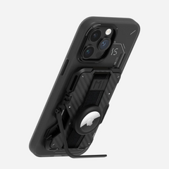 AULUMU G03 Multi-Tool Magnetic Metal Wallet | Genuine Leather Cover | MagSafe