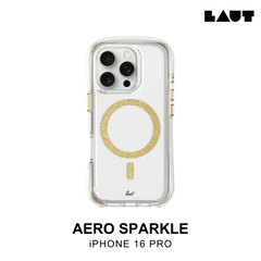 LAUT AERO SPARKLE case for iPhone 16 Pro