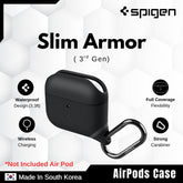 Spigen - Slim Armor AirPods Case (3rd Gen) - Black
