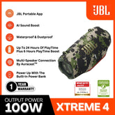 JBL - Xtreme 4 Portable Bluetooth Speaker - Camos