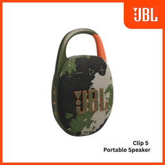 JBL - Clip 5 Portable Speaker (7W) - Squad