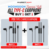 GADGET MAX - P20 Type-C Wired Earphone - Black
