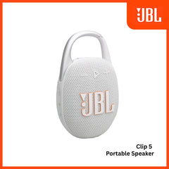 JBL - Clip 5 Portable Speaker (7W) - White