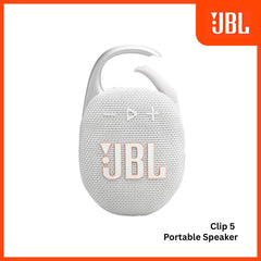 JBL - Clip 5 Portable Speaker (7W) - White