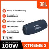 JBL - Xtreme 3 Portable Bluetooth Speaker - Blue