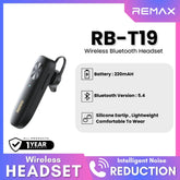 REMAX - RB-T19 Wireless Bluetooth Headset - Black