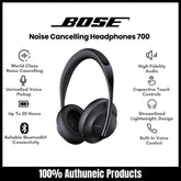 BOSE - Noise Cancelling Headphones 700 - Black