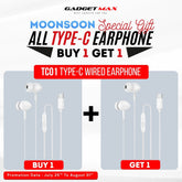 GADGET MAX - TC01 Type-C Wired Earphone - White