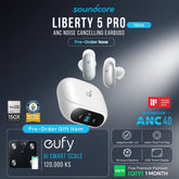SOUNDCORE - Liberty 5 Pro ANC Noise Cancelling Earbuds - White