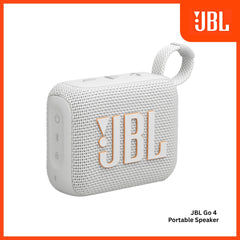 JBL - Go 4 Portable Speaker (4.2W) - White