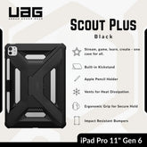 UAG -Scout Plus iPad Pro 11" (6th Gen) Case - Black