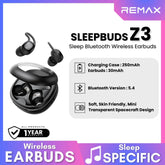 REMAX - SleepBuds Z3 Sleep Bluetooth Wireless Earbuds - Black