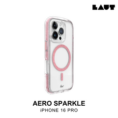 LAUT AERO SPARKLE case for iPhone 16 Pro