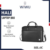 WIWU - Hali Laptop Bag ( 14" ) - Black