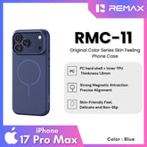 REMAX - RMC-11 iPhone 17 Pro Max Case ( Original Color Series ) - Blue