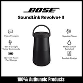 BOSE - Soundlink Revolve Plus II Bluetooth Speaker - Black