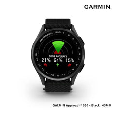 GARMIN - Approach® S50 Smart Watch (43mm) - Black