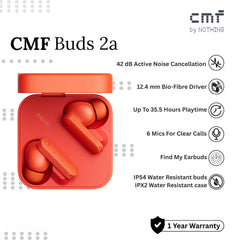 NOTHING - CMF Buds 2a - Orange