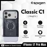 Spigen - Classic C1 Magfit Case For iPhone 17 Pro Max - Graphite