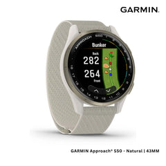 GARMIN - Approach® S50 Smart Watch (43mm) - Natural