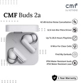 NOTHING - CMF Buds 2a - Light Grey