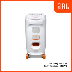 JBL - Party Box 320 Party Speaker - White