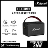 Marshall Kilburn 2 Portable Bluetooth Speaker - Black