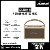 Marshall - Kilburn 3 Bluetooth Speaker - Cream