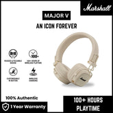Marshall - Major 5 On-Ear Bluetooth Headphone - Cream
