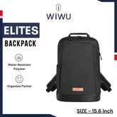 WIWU - Elite Backpack (15.6") - Black