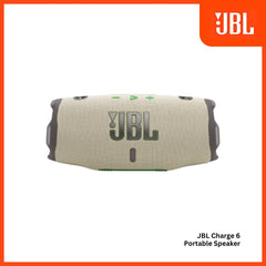 JBL - Charge 6 Portable Speaker (45W) - Sand