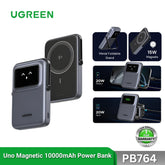 UGREEN - PB764 Uno Magnetic 10000mAh Wireless Power Bank - Space Grey