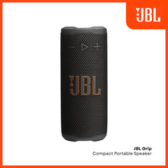 JBL - Grip Compact Portable Bluetooth Speaker - Black