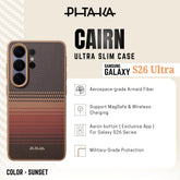 PITAKA - Ultra-Slim (Cairn) Case For Samsung S26 Ultra - Sunset