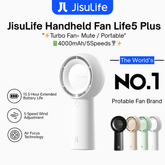 JisuLife - Handheld Fan Life 5 Plus ( 4000mAh ) - White