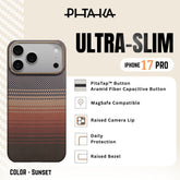 PITAKA - Ultra-Slim Case For iPhone 17 Pro - Sunset