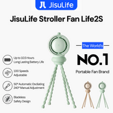 JisuLife - Stroller Fan Life 2S ( 5,000mAh ) - Mint Green