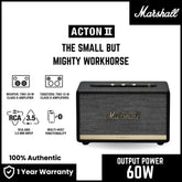 Marshall - Acton 2 Bluetooth Homeline Speaker - Black