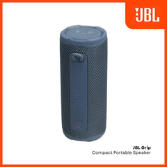 JBL - Grip Compact Portable Bluetooth Speaker - Blue