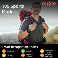 Mibro - Smart Watch GS Pro Global - Black