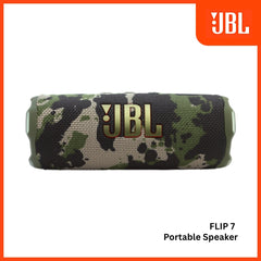 JBL - FLIP 7 Portable Bluetooth Speaker - Squad