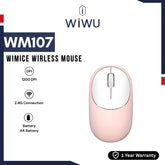 WIWU - WM107 Wimice Wireless Mouse (2.4G) - Pink