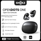 SHOKZ - OPENDOTS ONE Open Ear Bluetooth Earbuds - Black