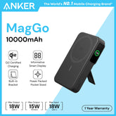 ANKER - MagGo 10000mAh 15W Magnetic Power Bank - Black