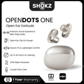 SHOKZ - OPENDOTS ONE Open Ear Bluetooth Earbuds - Grey