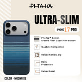 PITAKA - Ultra-Slim Case For iPhone 17 Pro - Moonrise