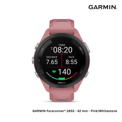 GARMIN - Forerunner® 265S Smart Watch ( 42mm ) | Pink/Whitestone