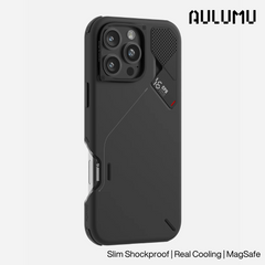 Aulumu A16 Slim Shockproof Case for iPhone 16 Pro Max Series | Real Cooling | MagSafe