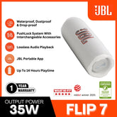 JBL - FLIP 7 Portable Bluetooth Speaker - Sand